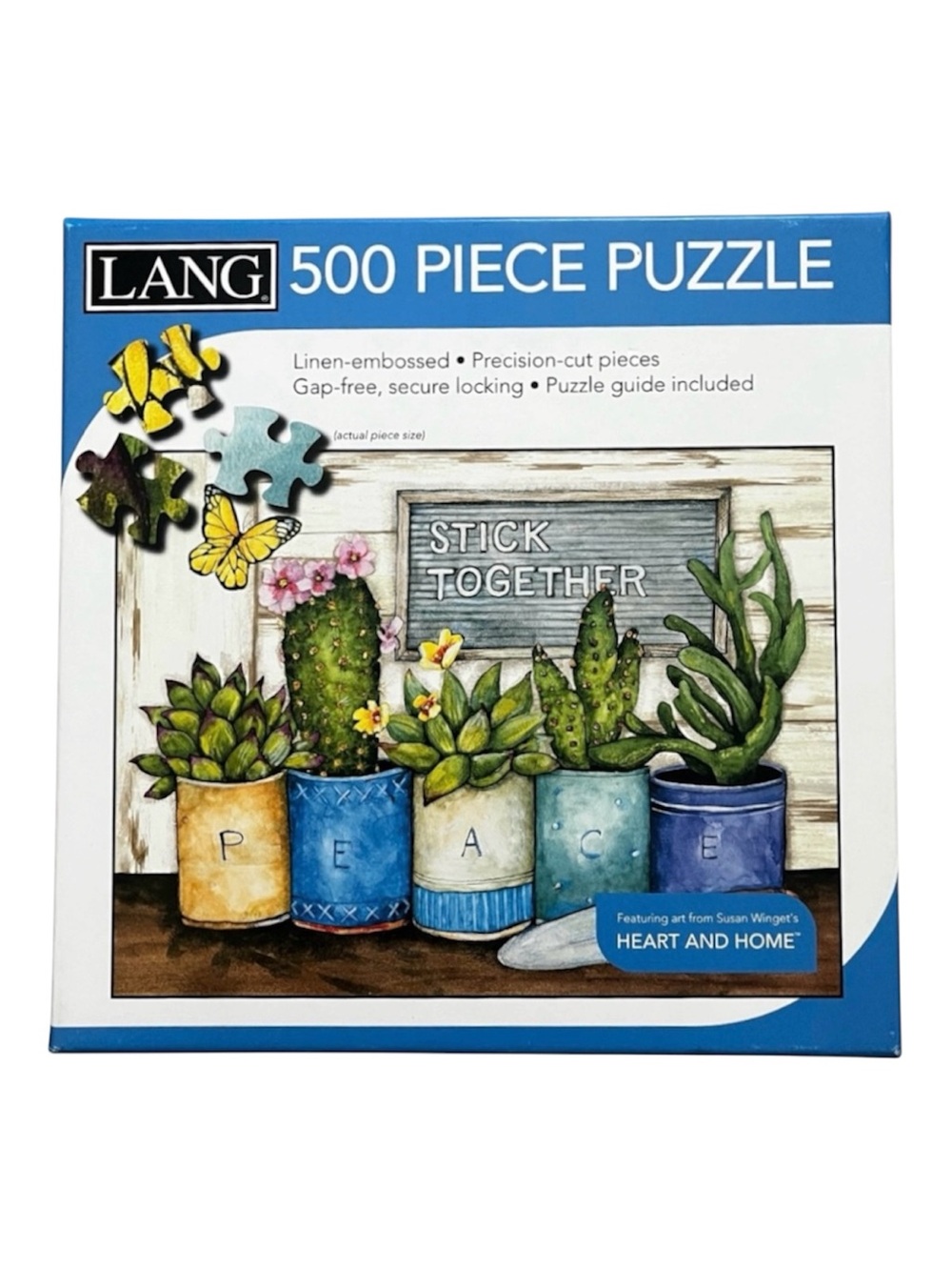 Lang Stick Together Succulent Cacti Puzzle 500 Pieces